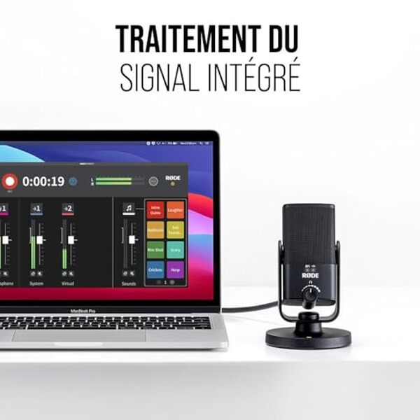 Découvrez le microphone USB condensateur RØDE NT-USB Mini pour studio : performances, qualité sonore et compatibilité expliquées. Idéal pour les créateurs de contenu et les musiciens.