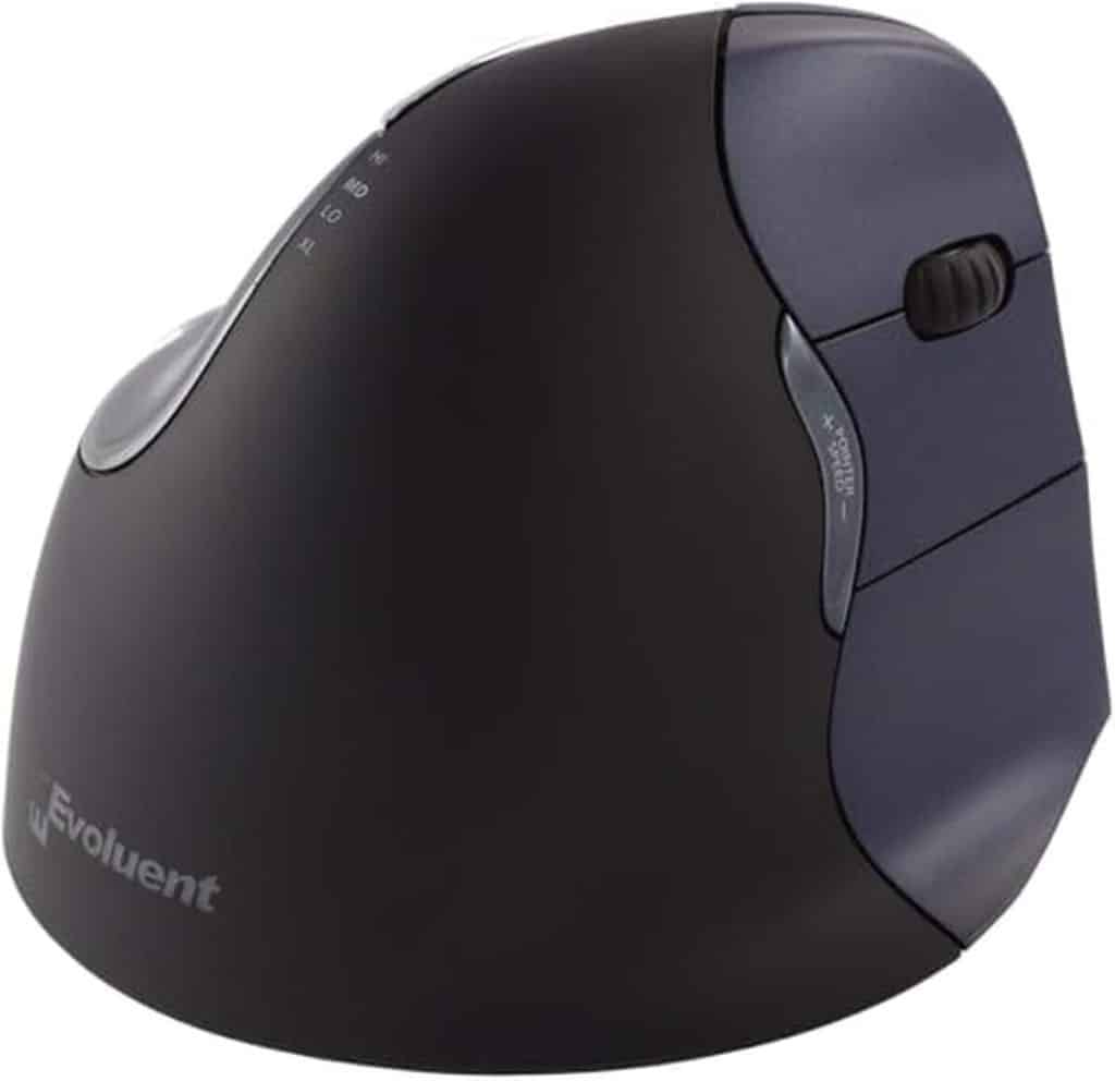 Test de la souris Evoluent VerticalMouse 4 RF sans fil