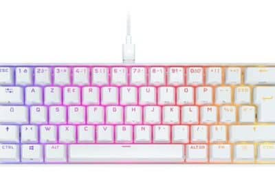 Test du clavier de jeu Corsair K65 RGB Mini : compact et performant