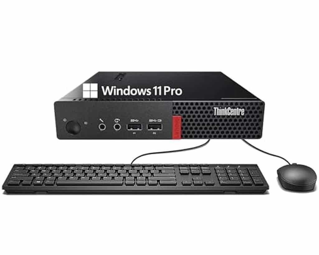 Test du Lenovo ThinkCentre M710q : mini ordinateur de bureau puissant et reconditionné