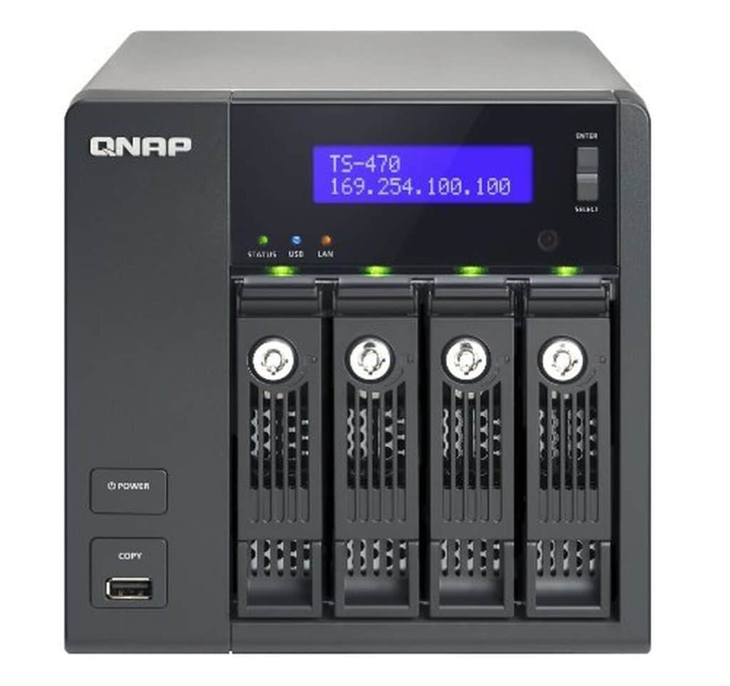 Test du Qnap TS-470PRO : serveur NAS 4 baies