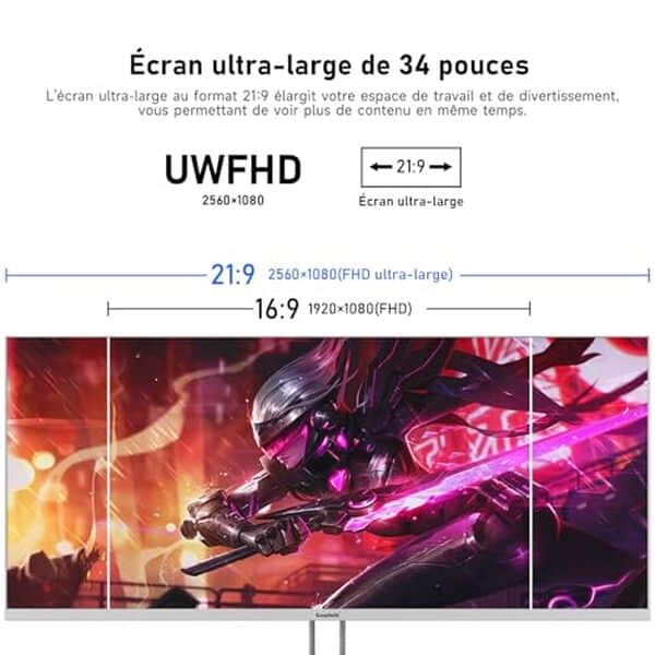 Plongez dans notre test de l'écran Gawfolk 34 pouces ultra-large pour gamers. Découvrez ses performances à 120Hz et améliorez votre expérience de jeu.