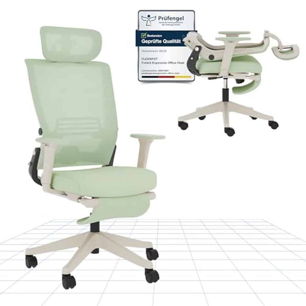 Test de la chaise de bureau pliante Flexispot Foldex : ergonomie et confort