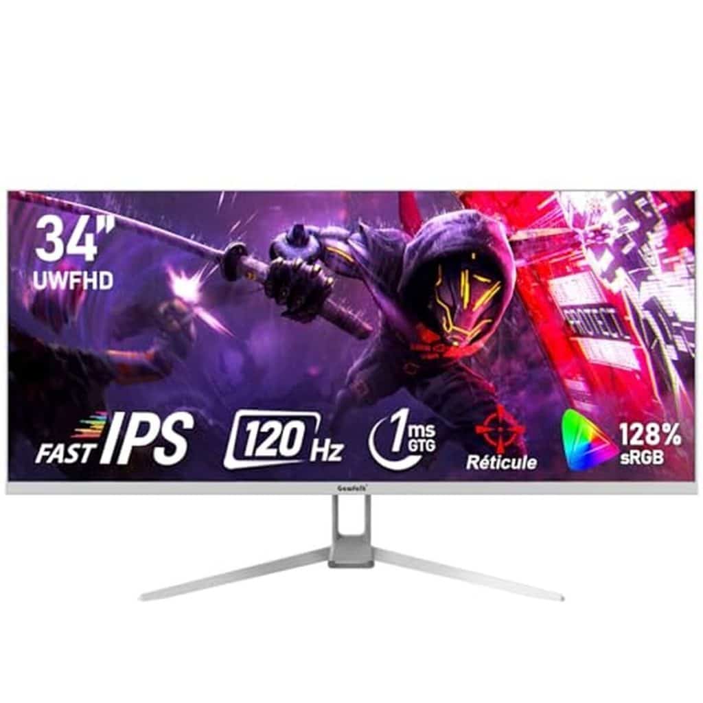 Test : écran Gawfolk 34" ultra-large gamer 120Hz
