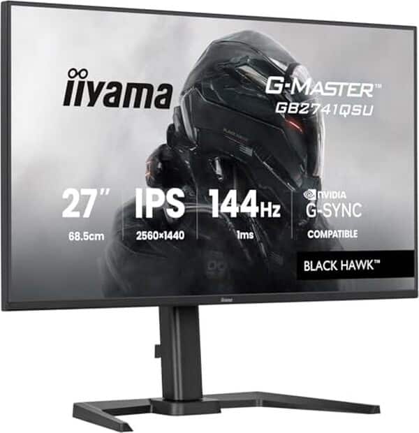 Découvrez notre test détaillé de l'écran iiyama G-Master Black Hawk GB2741QSU-B1 : performances QHD 144Hz, qualité d'image et ergonomie pour les gamers. 