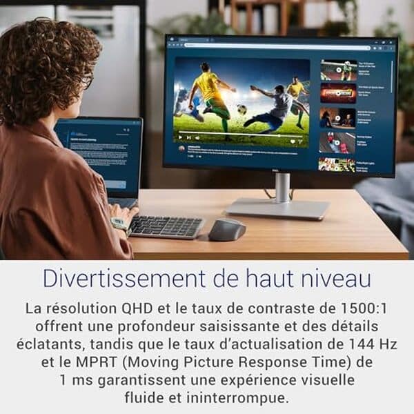 Découvrez notre test complet de l'écran Dell 27 Plus S2725DSM : performances QHD, taux de rafraîchissement 144Hz et qualité d'image en détail. 