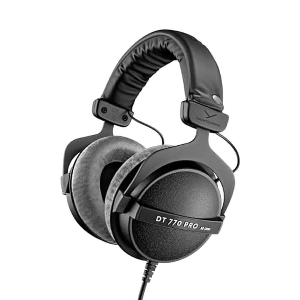 Test du beyerdynamic DT 770 Pro 80 Ohm : casque audio de studio haut de gamme