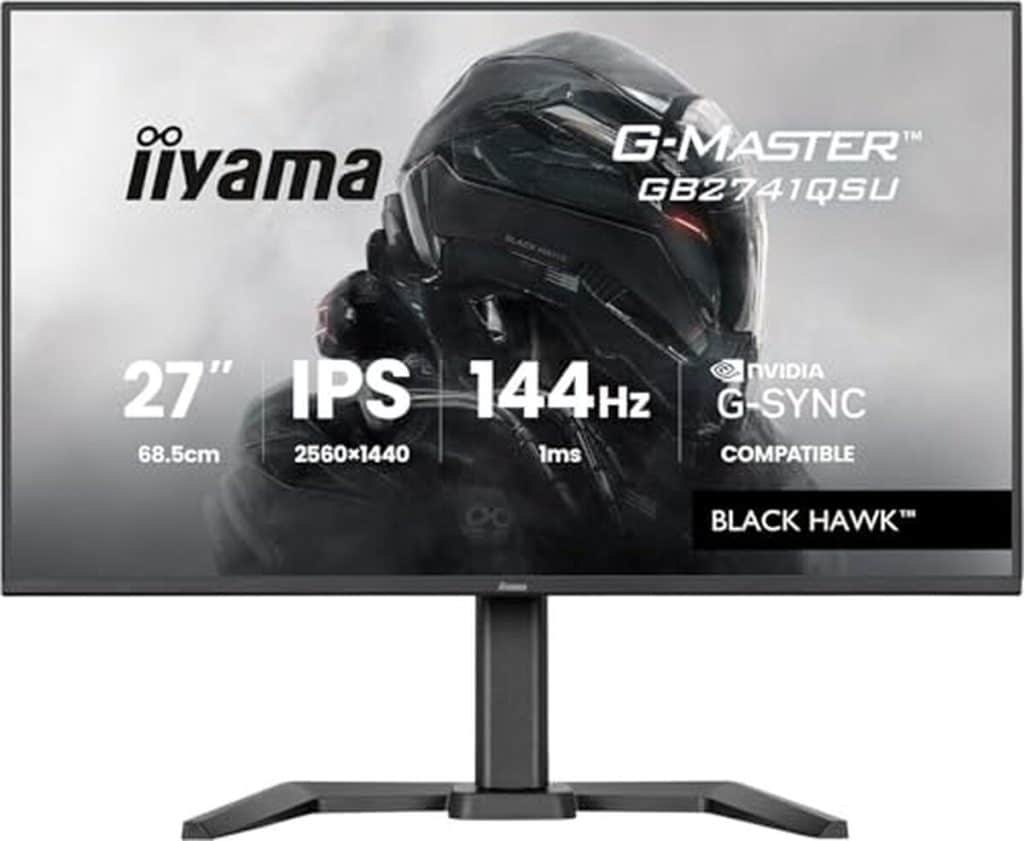 Test : écran iiyama g-master black hawk gb2741qsu-b1 qhd 144hz
