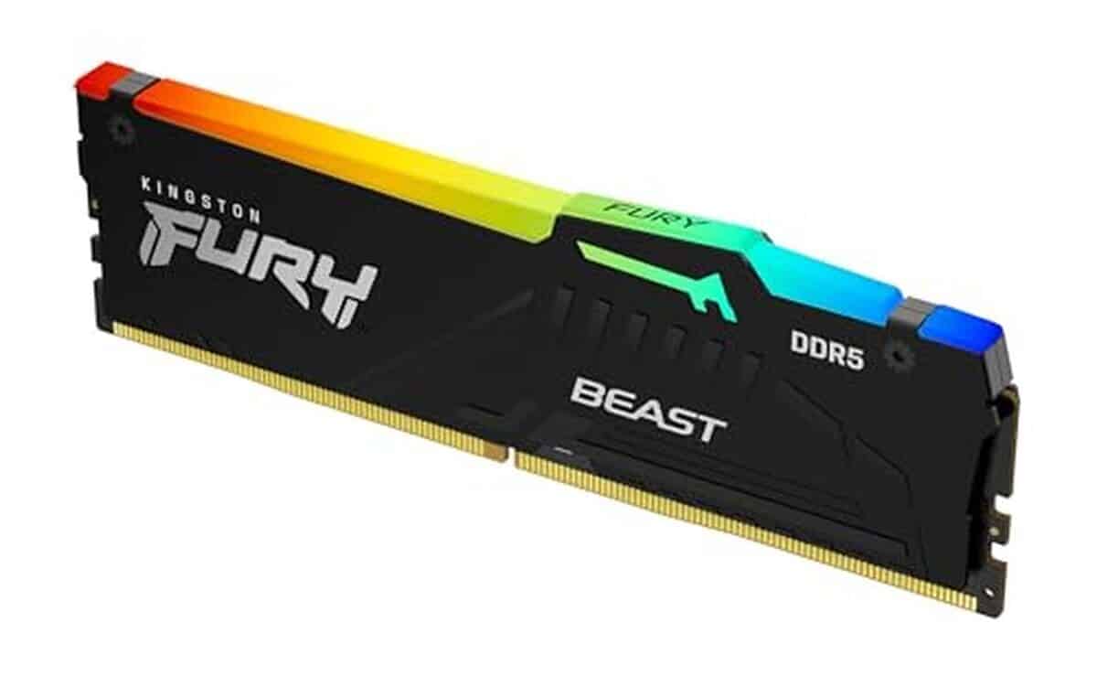 Test mémoire Kingston FURY Beast Noir RGB : performance et style gamer