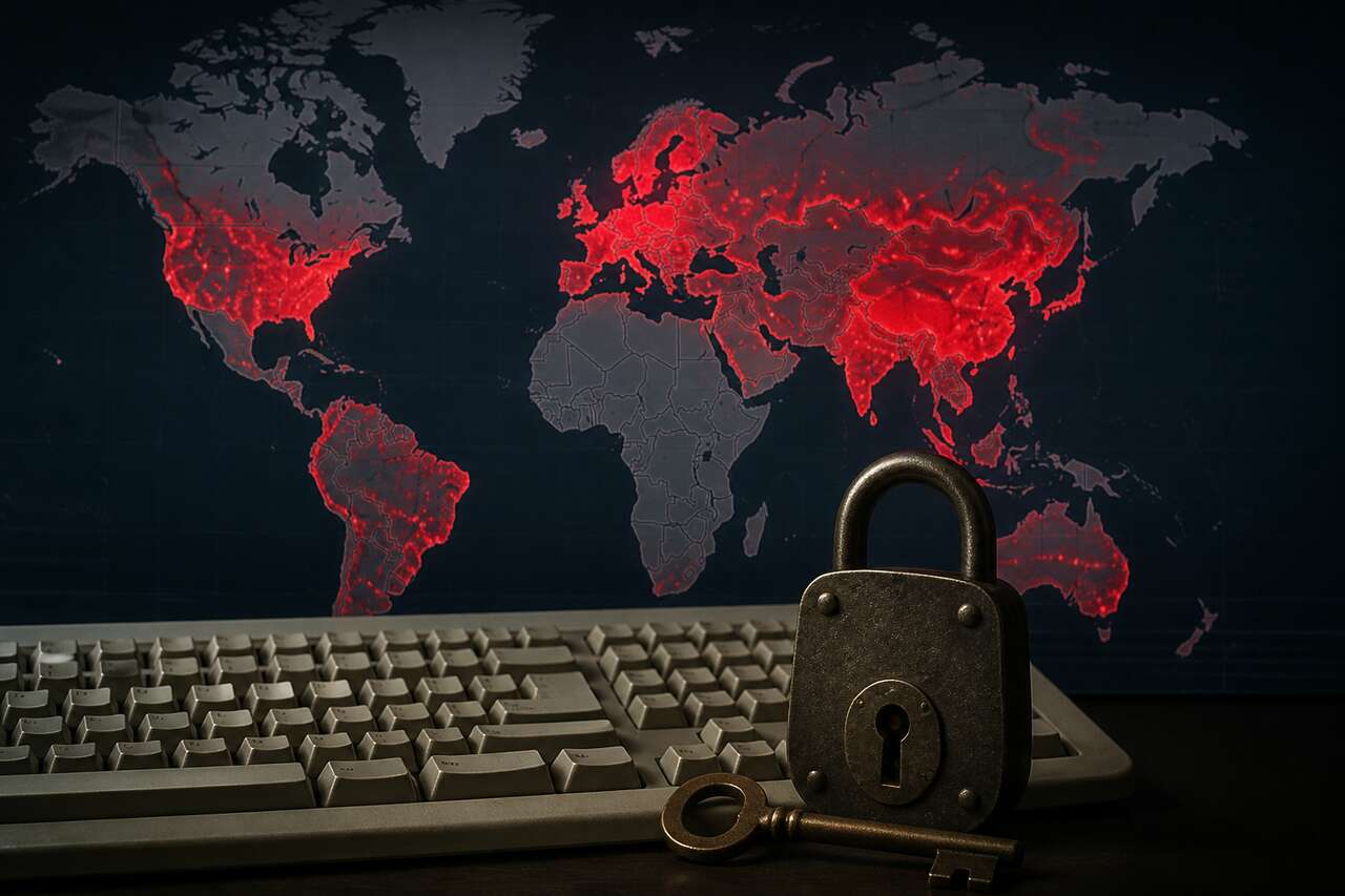 Impact mondial de l'attaque wannacry en 2017