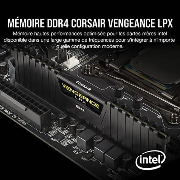 Découvrez notre test détaillé du kit Corsair Vengeance LPX 16 Go DDR4 3200 MHz : performances, compatibilité et verdict pour les gamers et créateurs. 