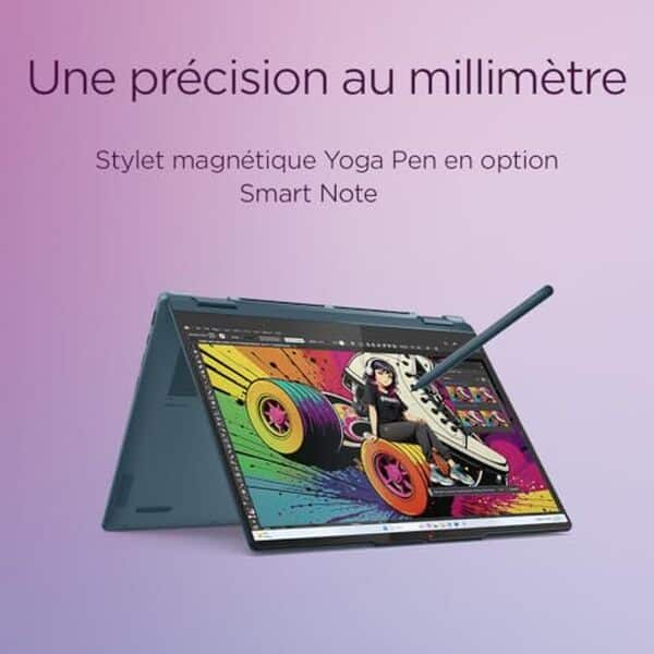 Découvrez notre test du Lenovo Yoga 7, l'ultraportable 2-en-1 haute performance avec écran OLED et processeur Ryzen AI. Performances, design et autonomie analysés. 
