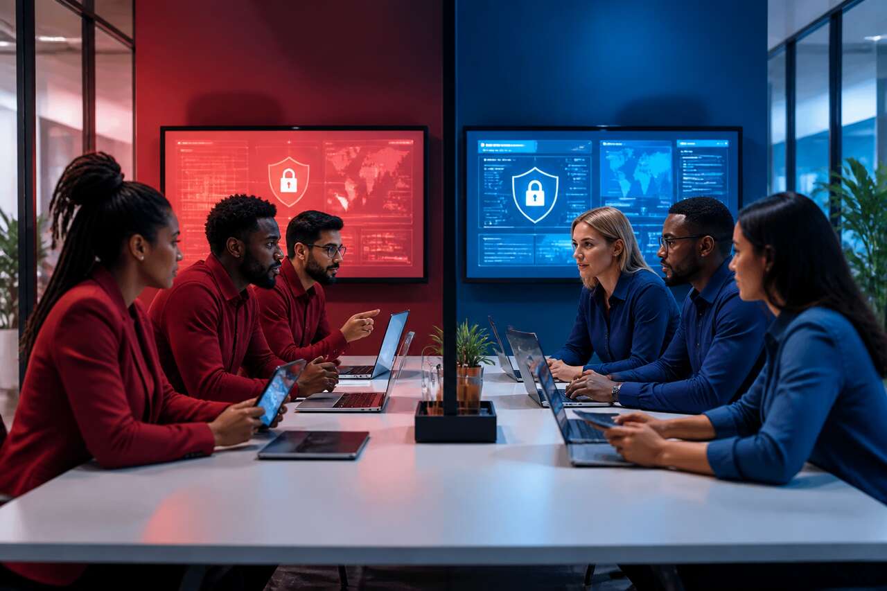 Introduction à la cybersécurité : les équipes rouges et bleues