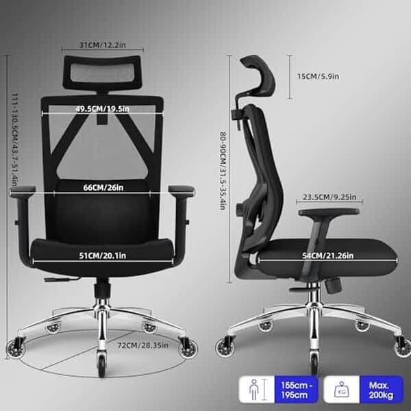 Découvrez notre test détaillé de la chaise de bureau ergonomique Daccormax 200kg : confort, qualité et performance pour un poste de travail optimal. 