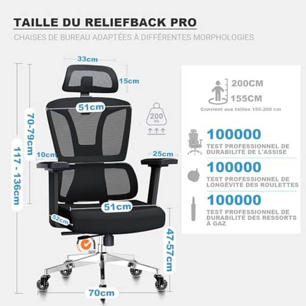 Découvrez notre test du fauteuil de bureau ergonomique Melokea. Confort optimal, design polyvalent et performance ergonomique pour votre espace de travail. 