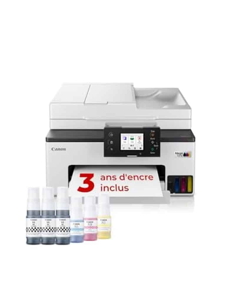 Test de l'imprimante canon MAXIFY GX2050 : polyvalence méga encre pour maison et bureau