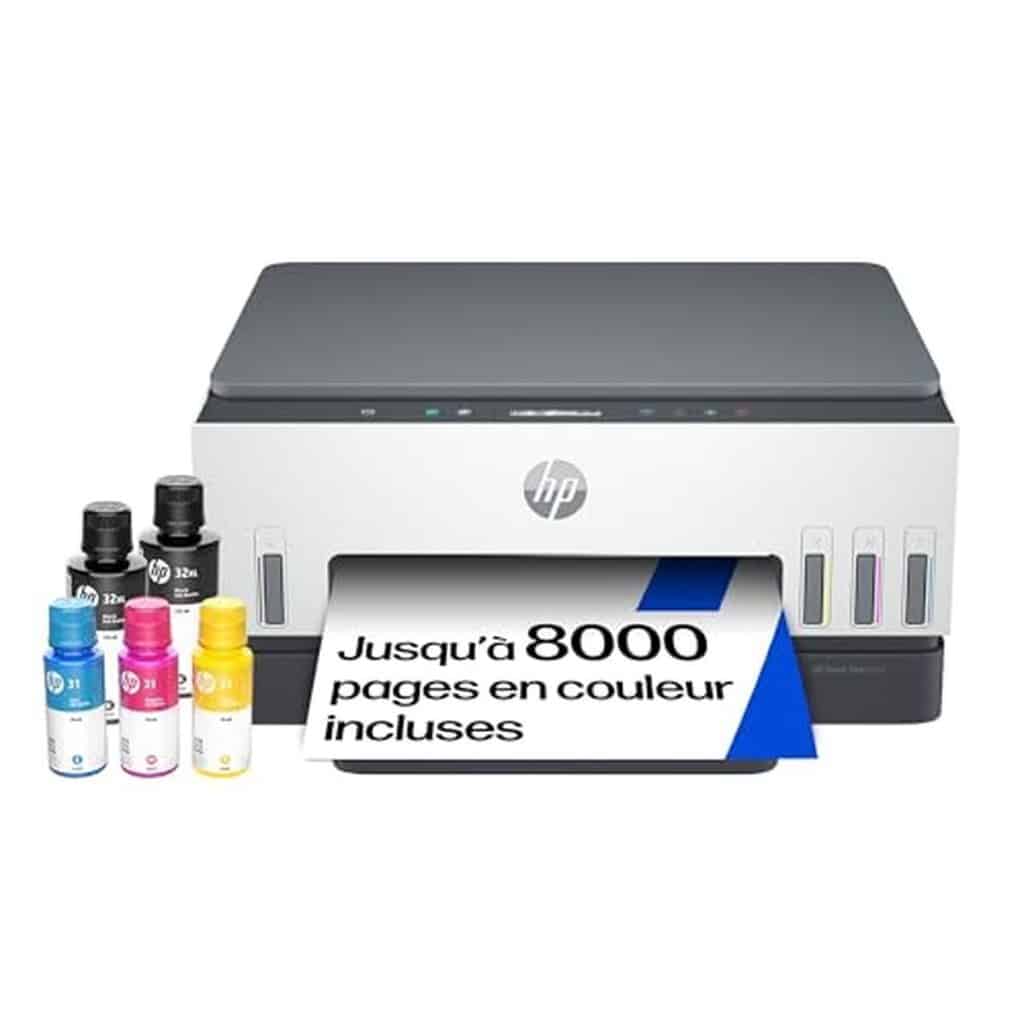 Test de l'imprimante HP Smart Tank 6005 : autonomie d'encre inégalée
