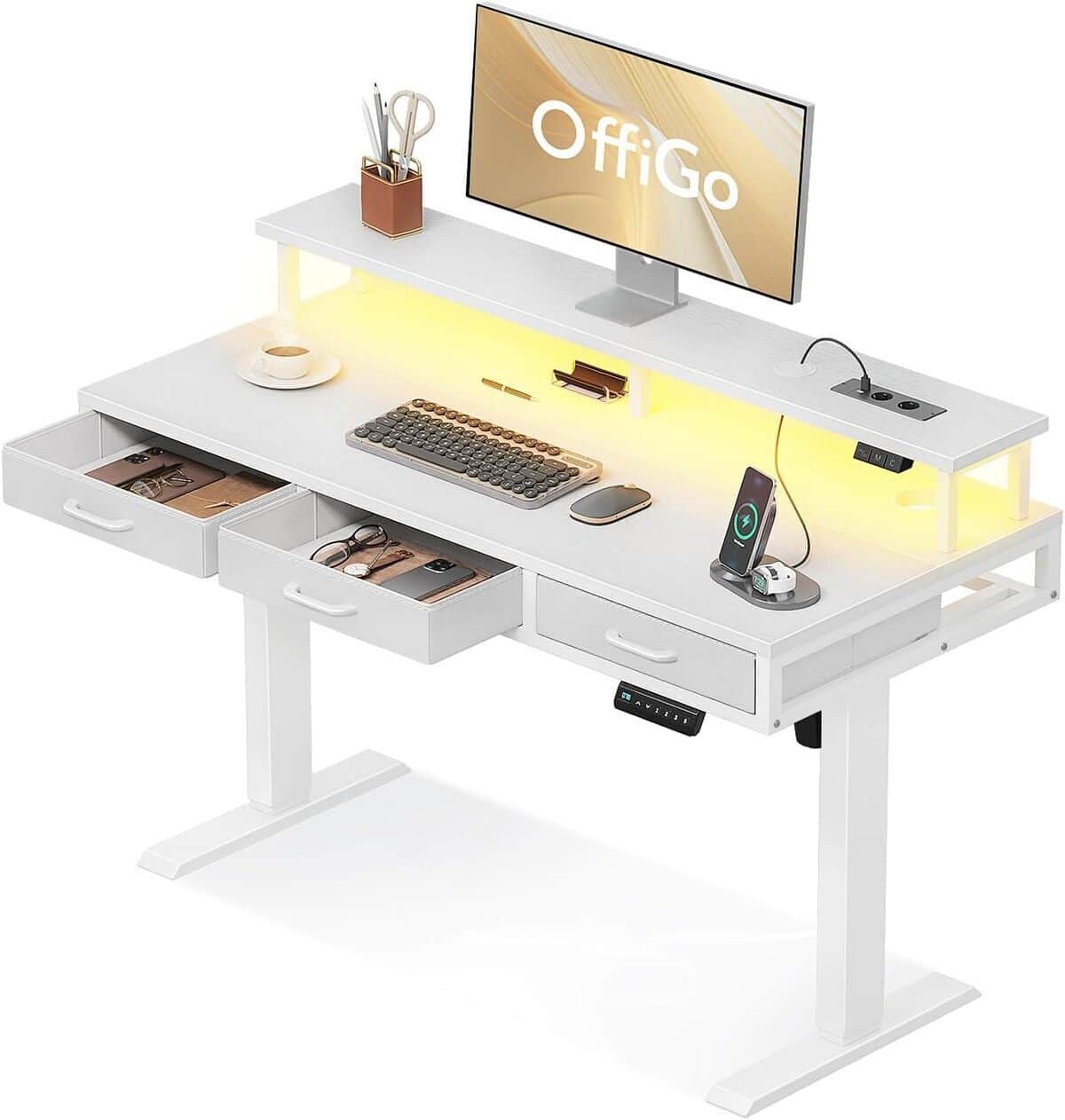 Test du bureau électrique OffiGo : pratique et multifonctionnel