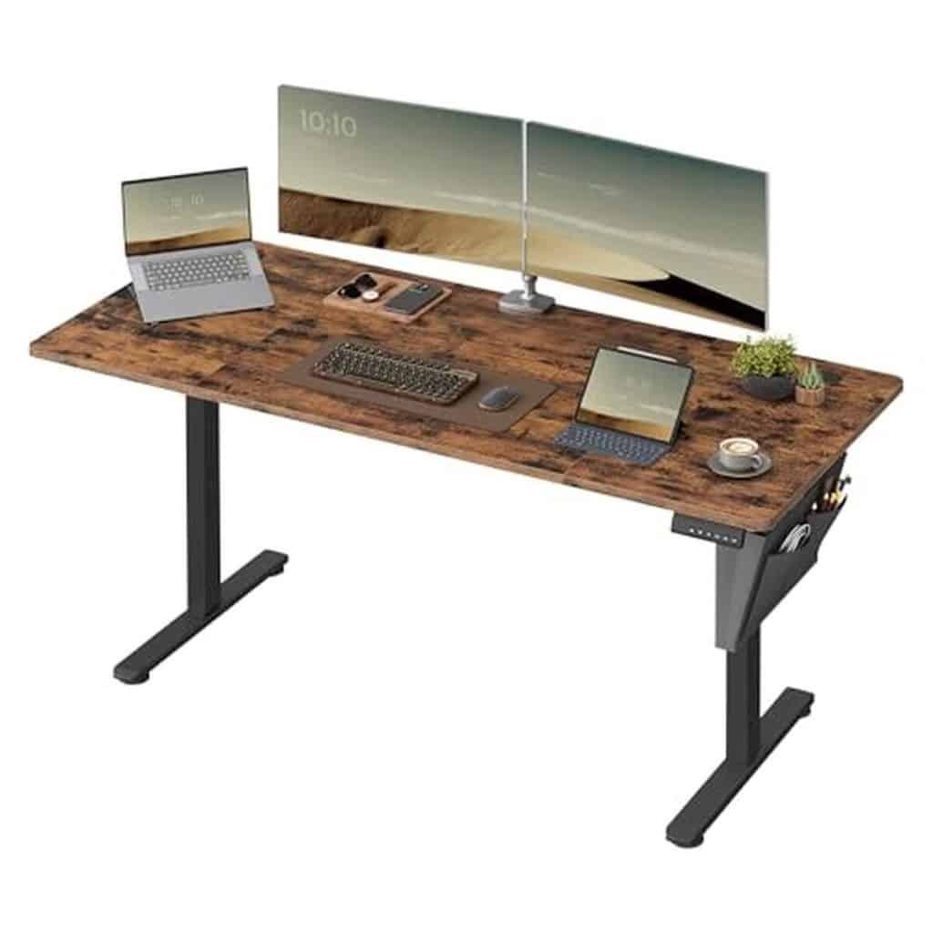 Test du bureau électrique réglable songmics lsd136k01
