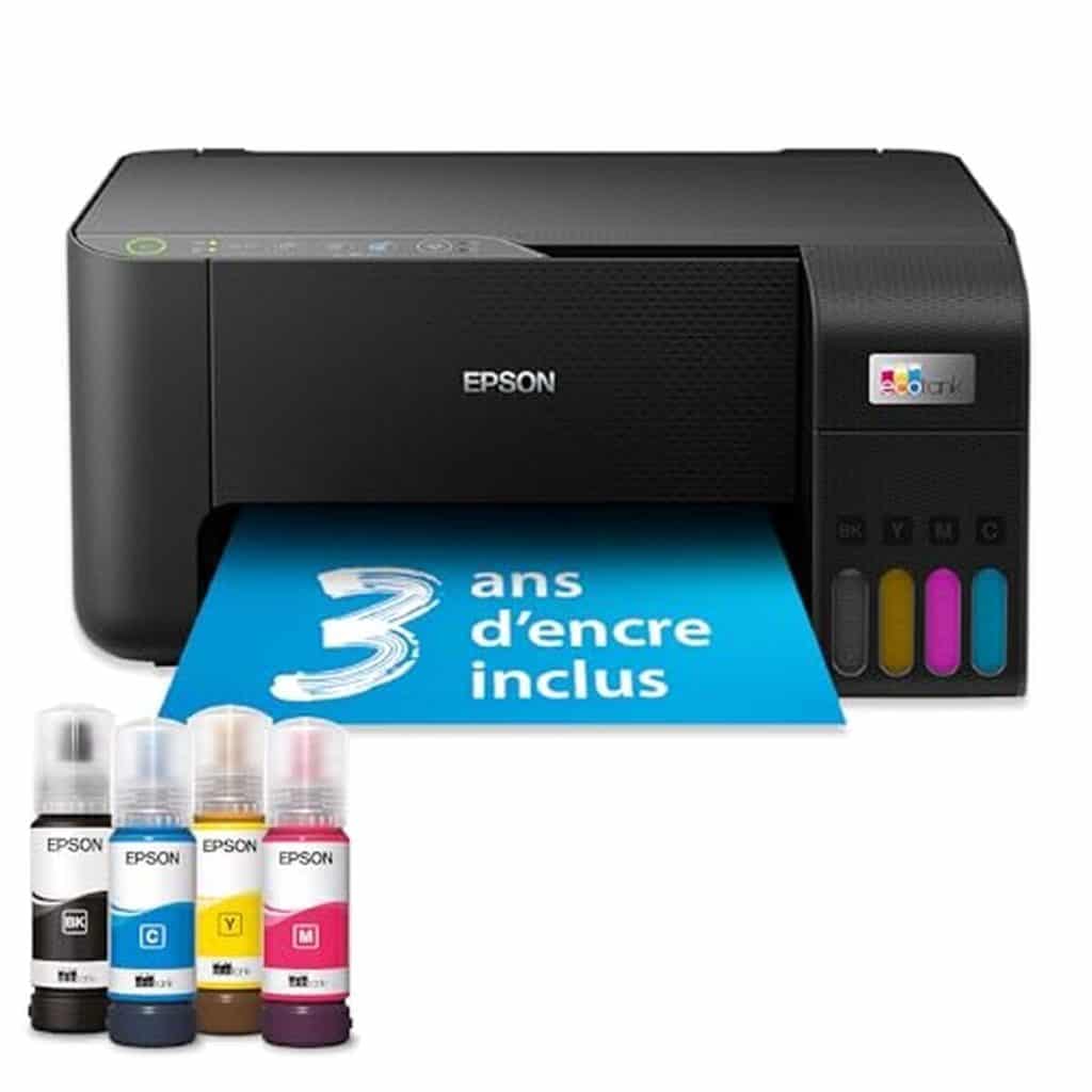 Test : epson EcoTank ET-2862, imprimante À Réservoirs D'Encre Wi-Fi