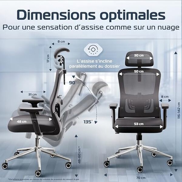 Découvrez notre test complet de la chaise de bureau ergonomique Clouvou Brightseat. Analyse détaillée du confort, du design et de la qualité pour optimiser votre espace de travail. 