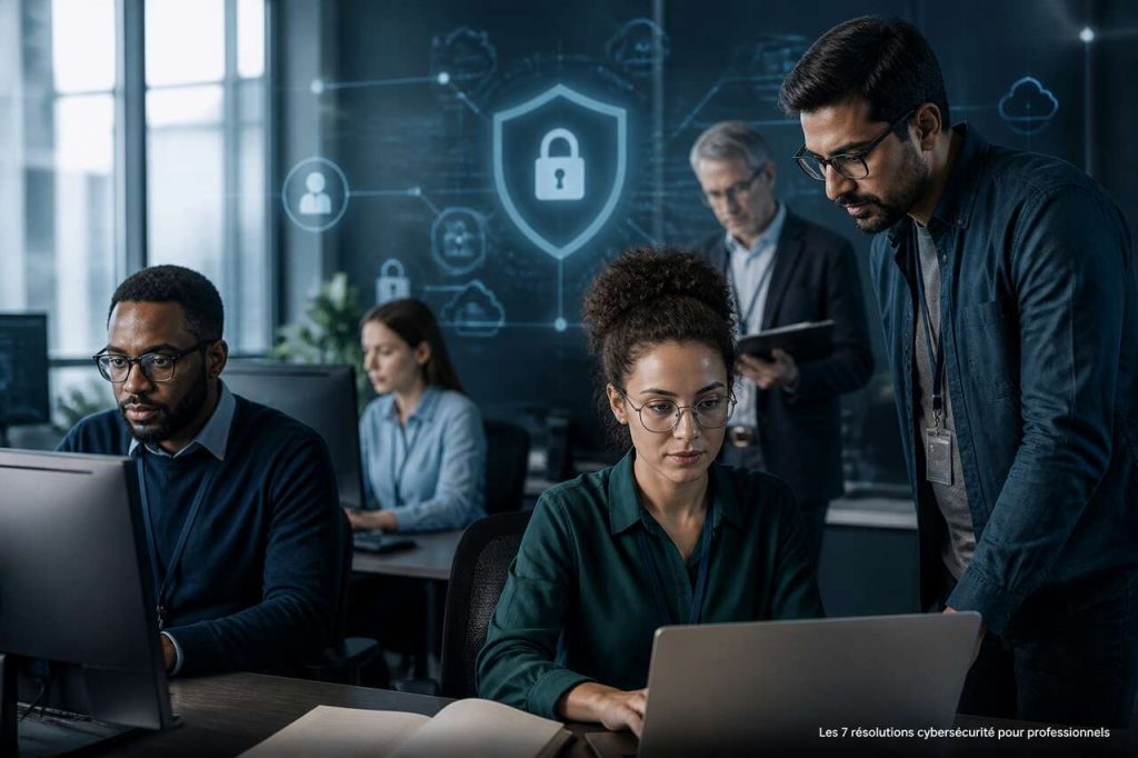 Les 7 résolutions cybersécurité pour professionnels