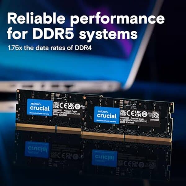Découvrez notre test complet de la mémoire Crucial RAM 16Go DDR5 pour ordinateur portable : performances, vitesse et fiabilité en détail.