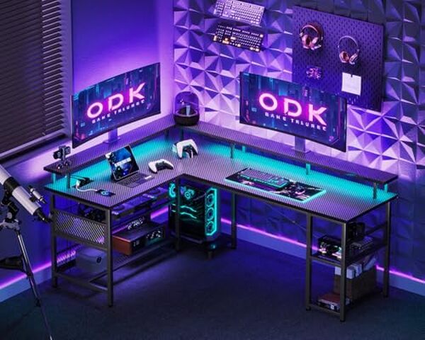 Découvrez notre test détaillé du bureau gaming ODK 168x120cm. Caractéristiques, performances, design avec LED et étagère en maille : tous les détails pour bien choisir. 