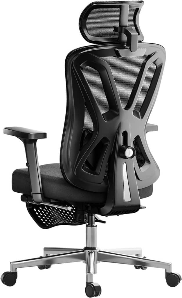 Test : chaise de bureau Hbada P5 ergonomique avec repose-pieds