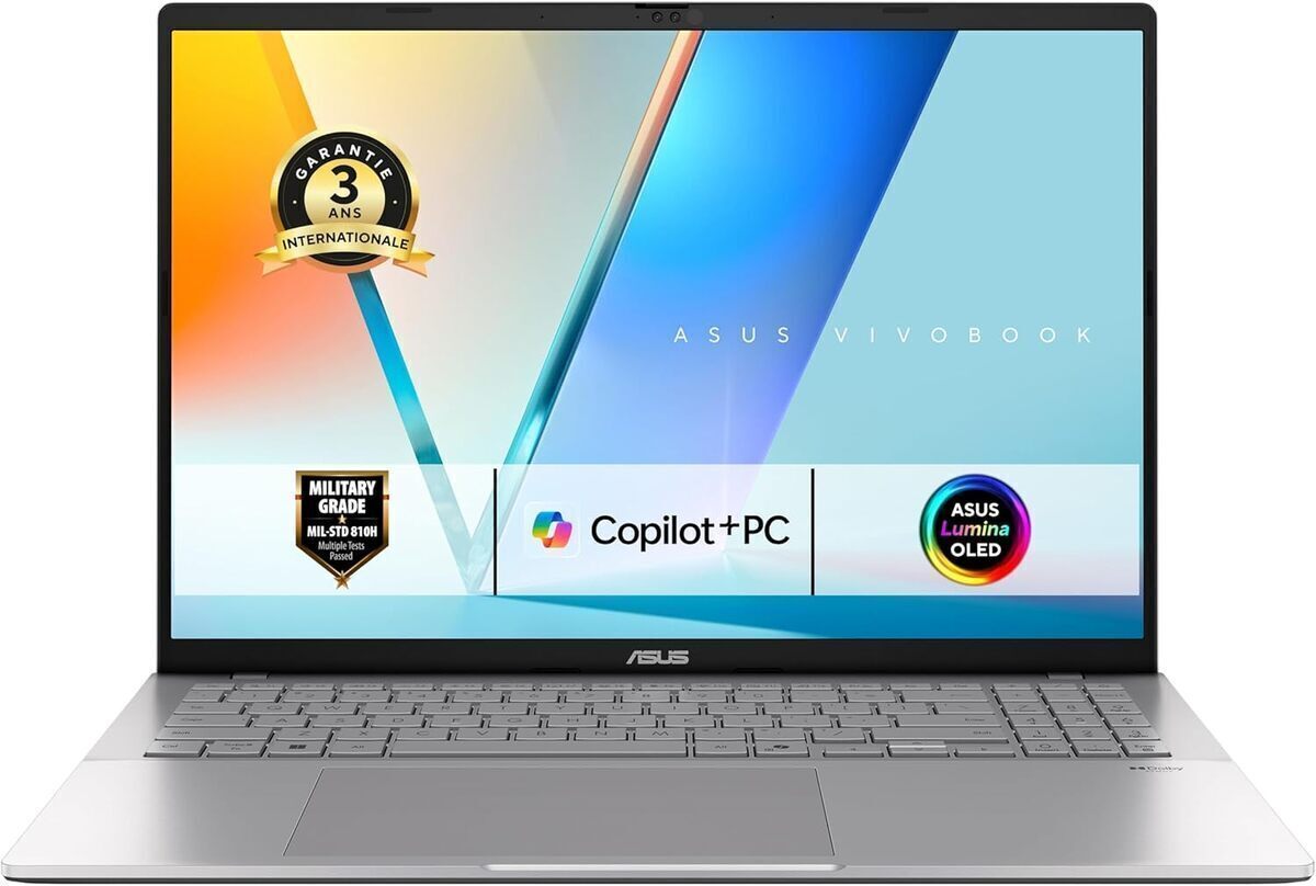 Test de l'asus vivobook s16 avec écran oled 16 pouces
