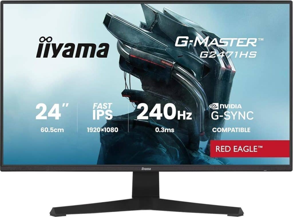 Test de l'écran iiyama G-Master Red Eagle 240Hz