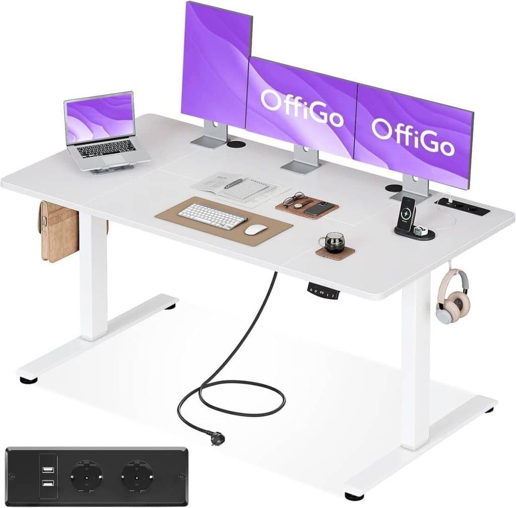 Test du bureau électrique OffiGo : praticité et confort
