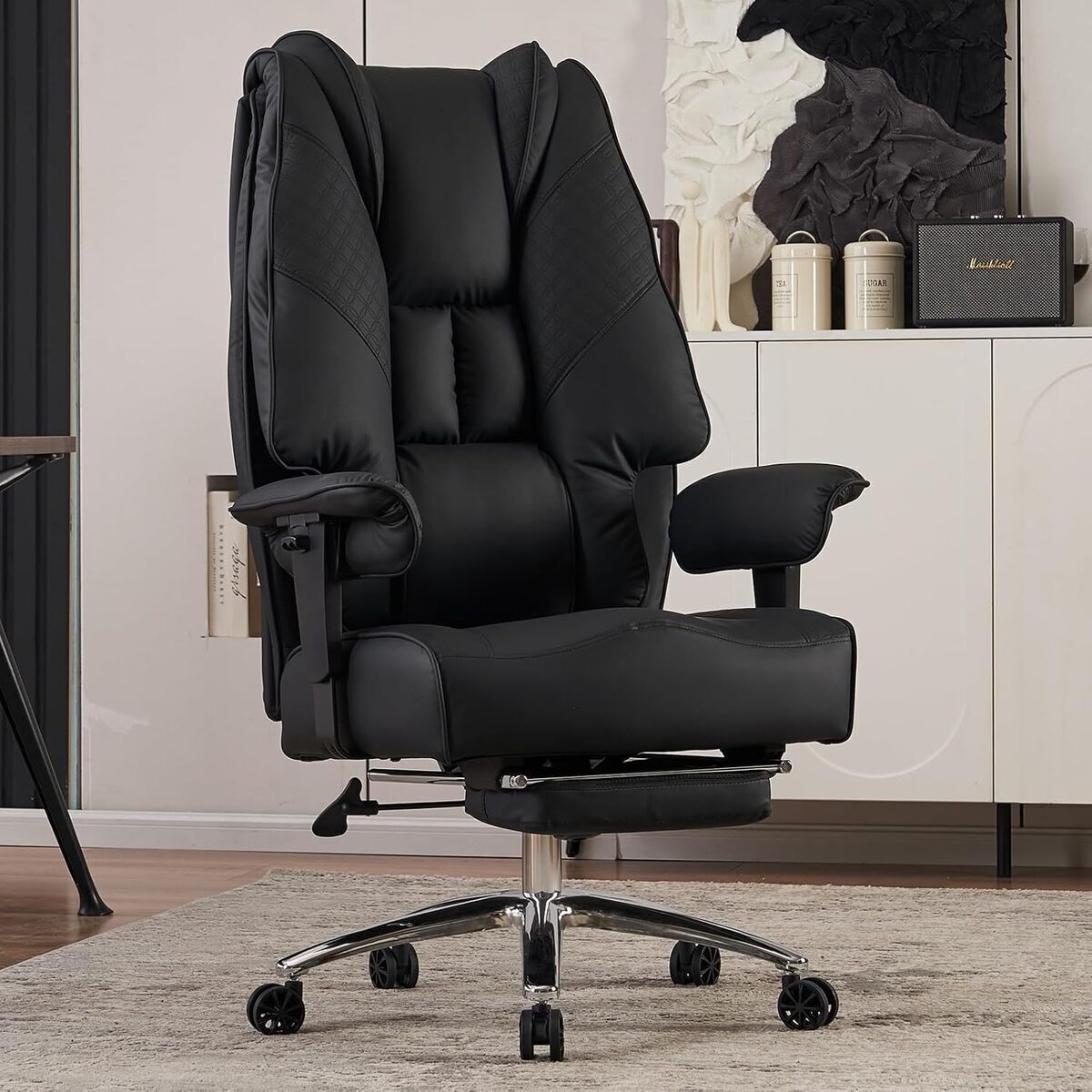 Test du fauteuil de bureau Excebet 180kg : haute capacité et confort XXL