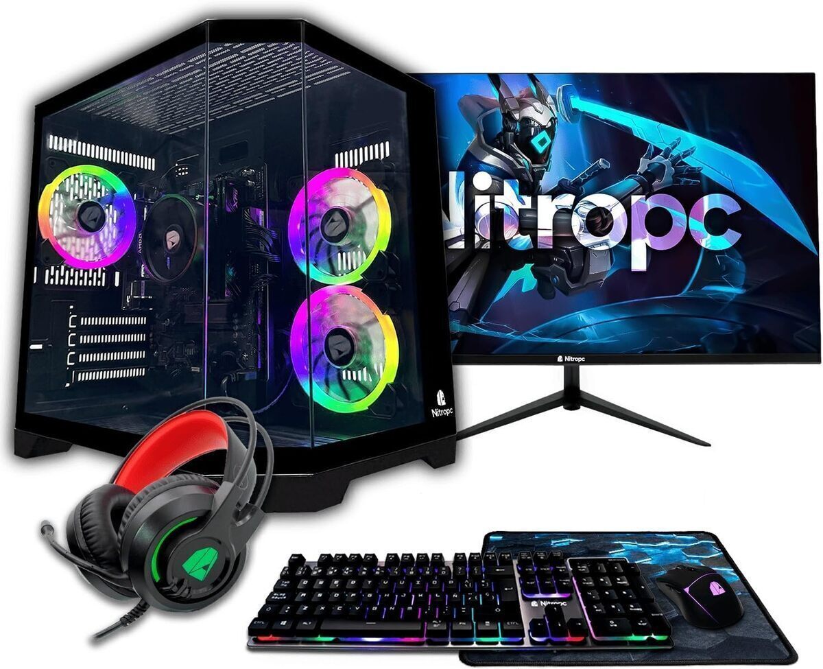 Test du NitroPC Pack Bronze Plus : un PC gaming complet et performant