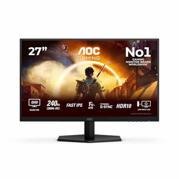 Découvrez notre test complet de l'AOC Gaming Q27G42ZE, l'écran 27 pouces 260Hz haute performance pour le gaming compétitif et l'immersion sans compromis. 