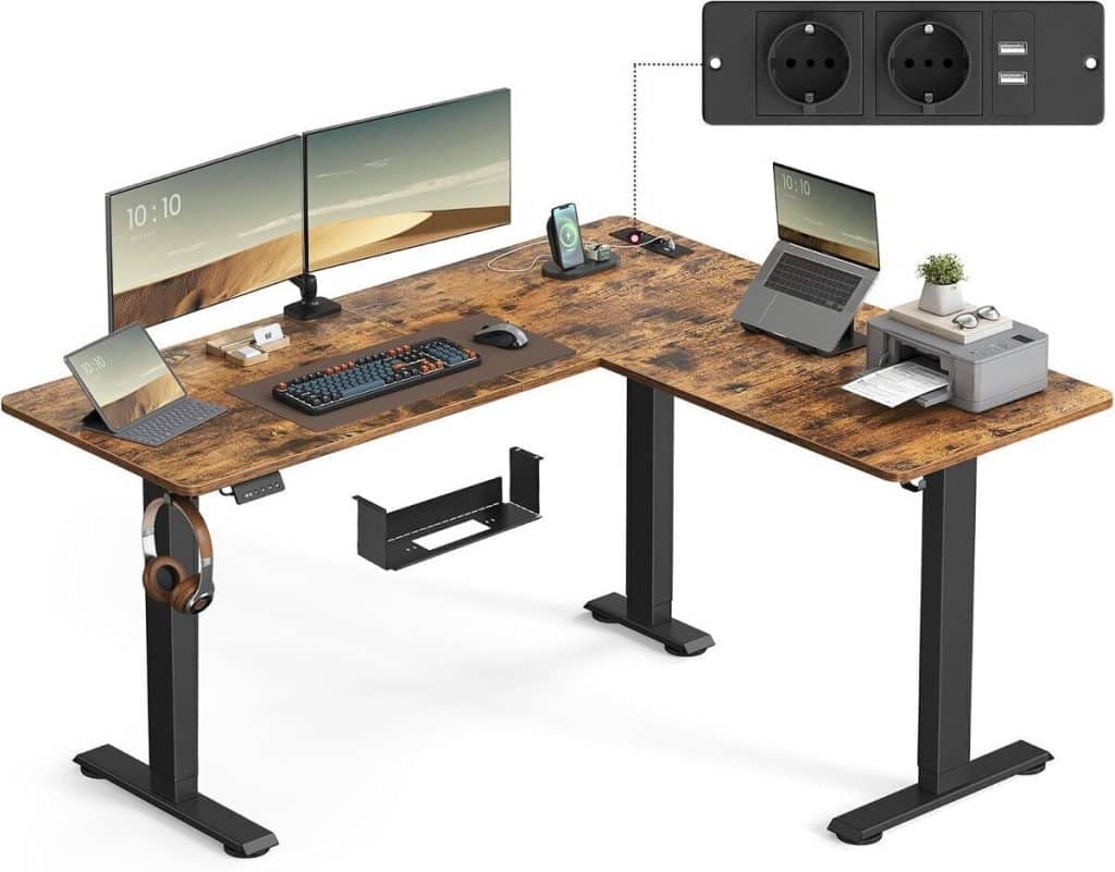 Test : bureau électrique réglable vasagle lsd264k01