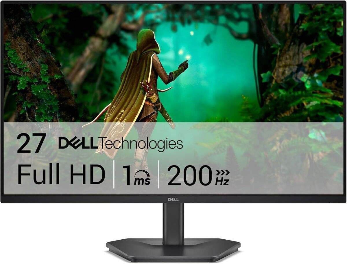 Test de l'écran PC gaming Dell SE2725HG : immersion full HD et rapidité 200Hz