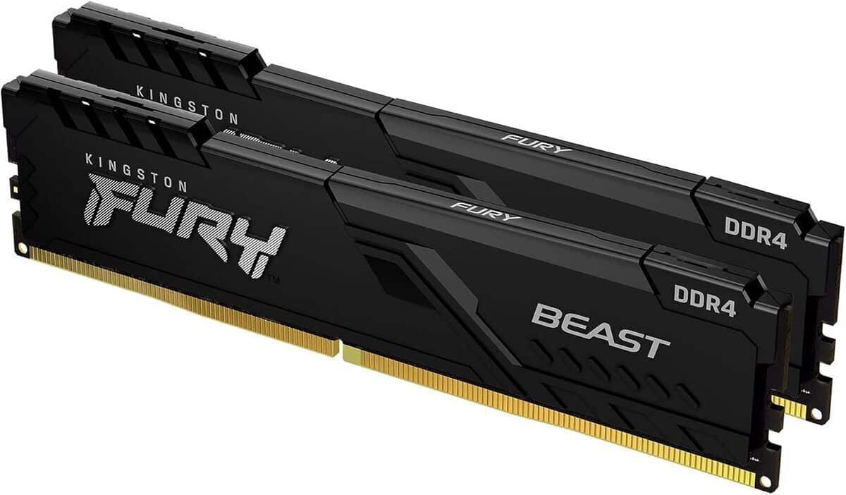 Test du kit mémoire Kingston FURY Beast 16GB DDR4 3200MHz