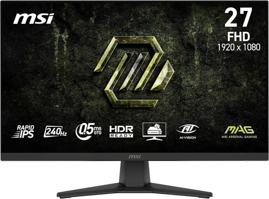 Test du MSI MAG 272F : écran gaming 27'' ultra-rapide