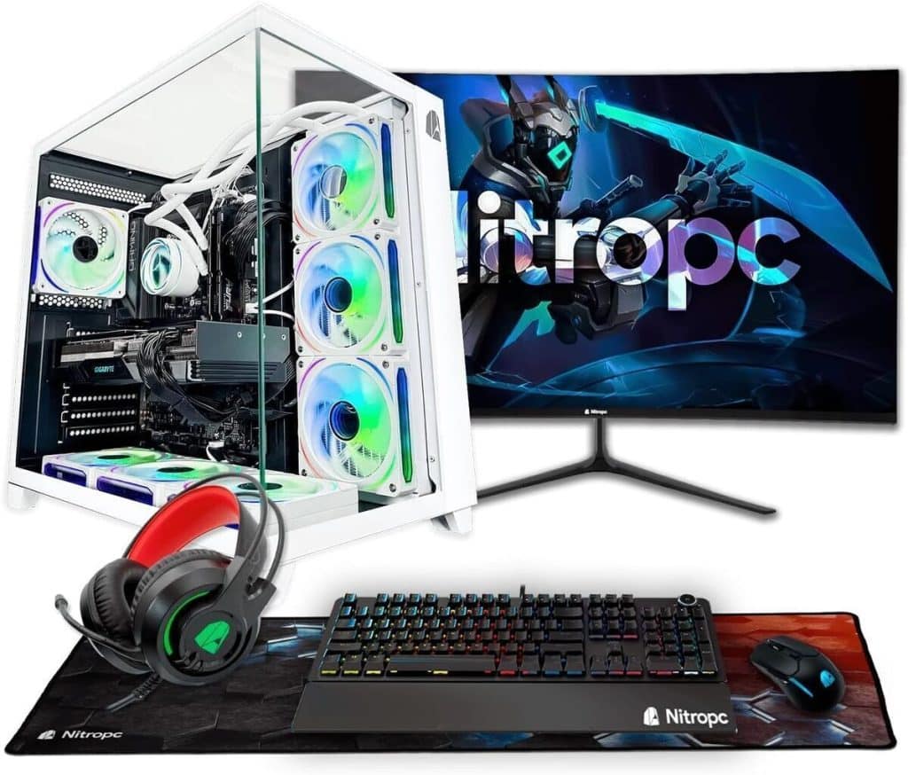 Test du PC gamer complet NitroPC Pack Diamond : puissance et élégance au rendez-vous