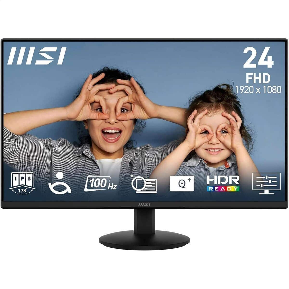 Test : écran MSI Pro MP242L 24" 100HZ HDR