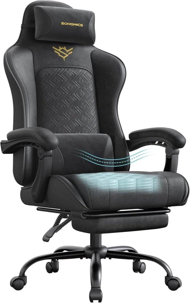 Test : fauteuil gaming SONGMICS OBG079B01 ergonomique et performant