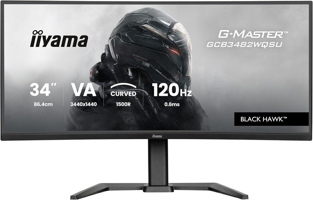 Test iiyama G-Master Black Hawk : écran pc gamer courbé performant