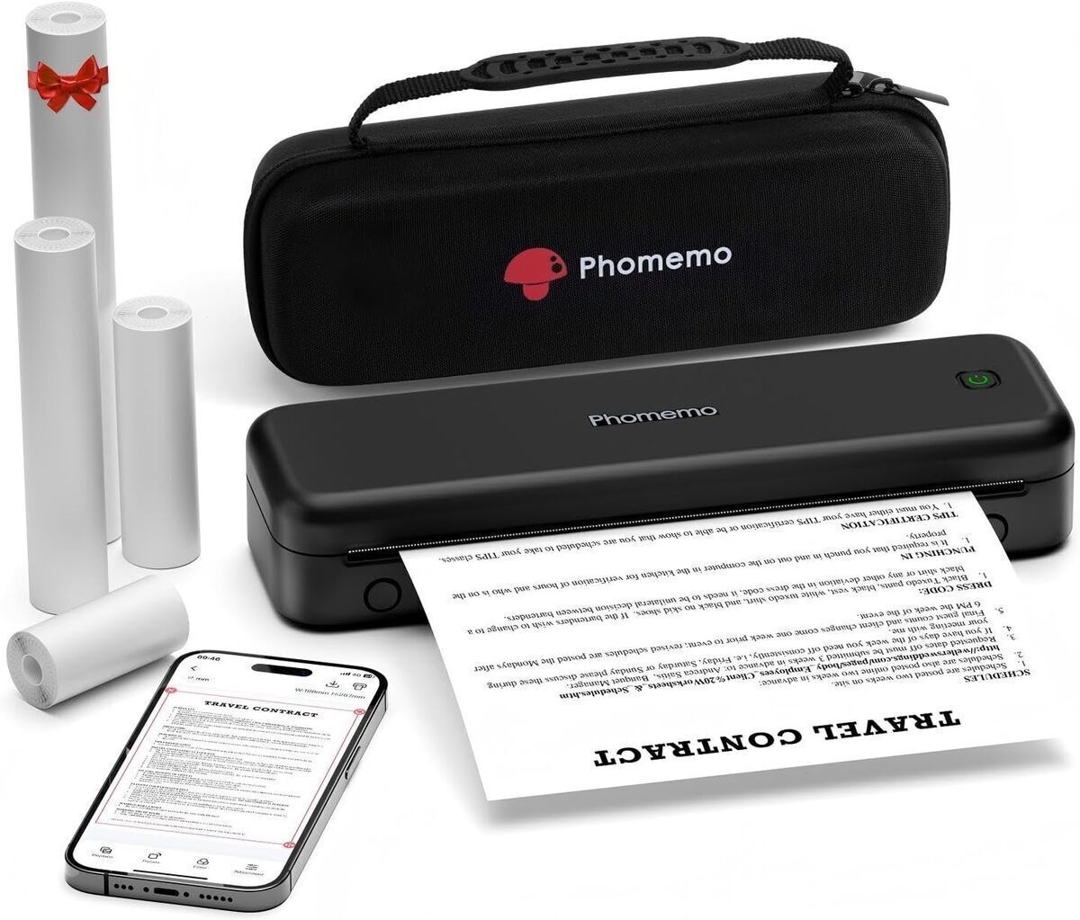 Test : imprimante thermique Phomemo M834 portable