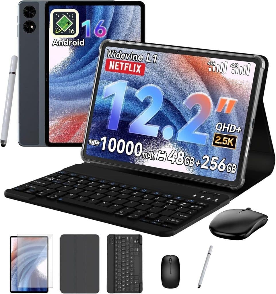 Test : tablette Tabwee T60 android 16 pouces