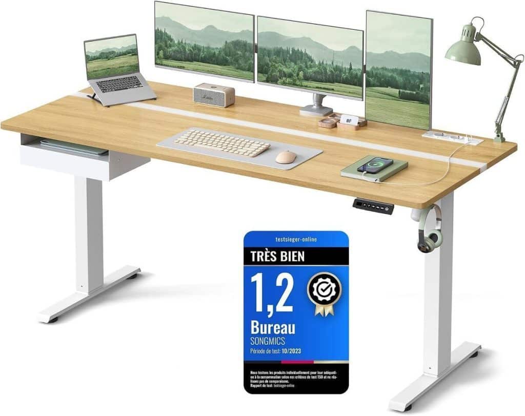 Test : bureau électrique réglable VASAGLE LSD116N01
