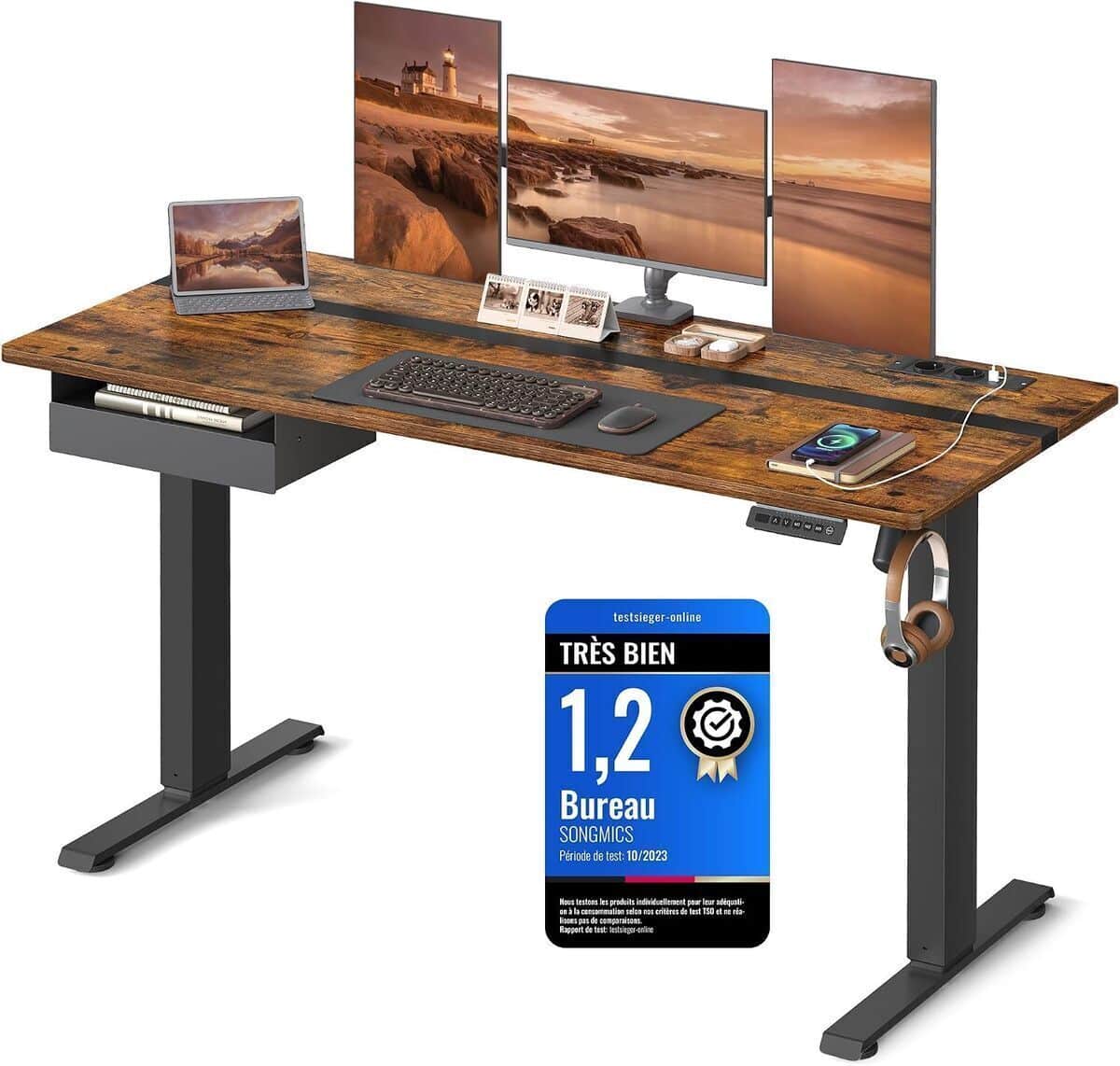 Test : bureau électrique réglable vasagle lsd116x01
