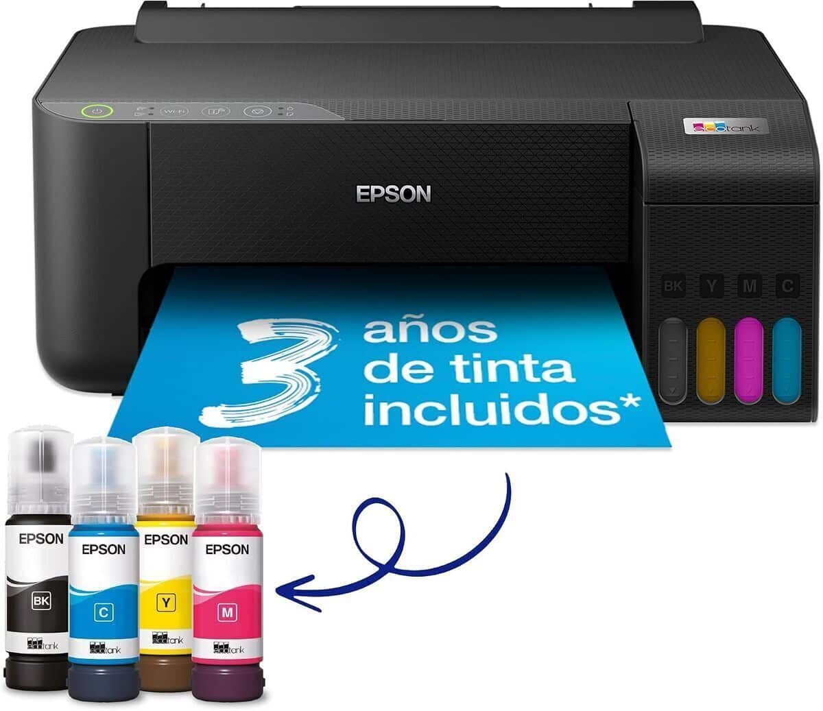 Test de l'imprimante Epson Ecotank ET-1810 : efficacité couleur en A4