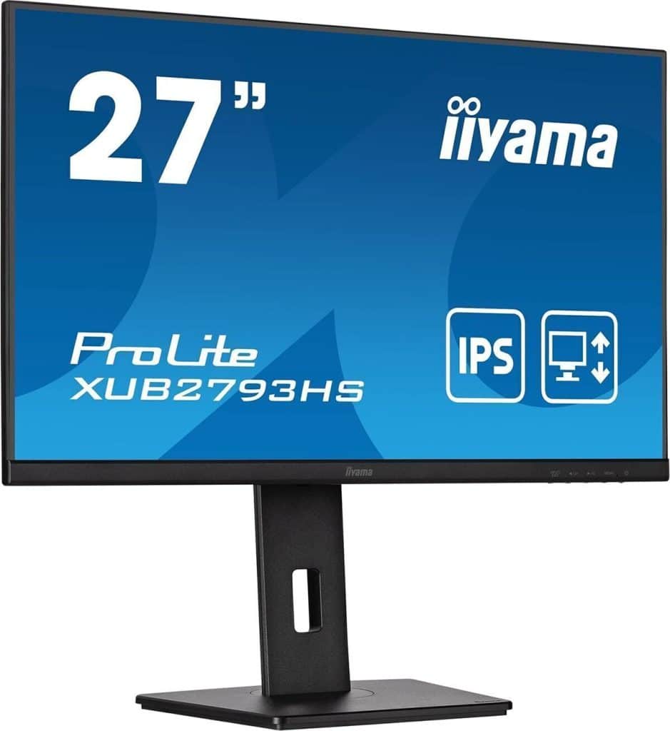 Test : écran iiyama Prolite XUB2793HS-B7, performance et design optimisés